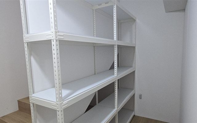 앵글렉·철제렉 조립 시공 사진
